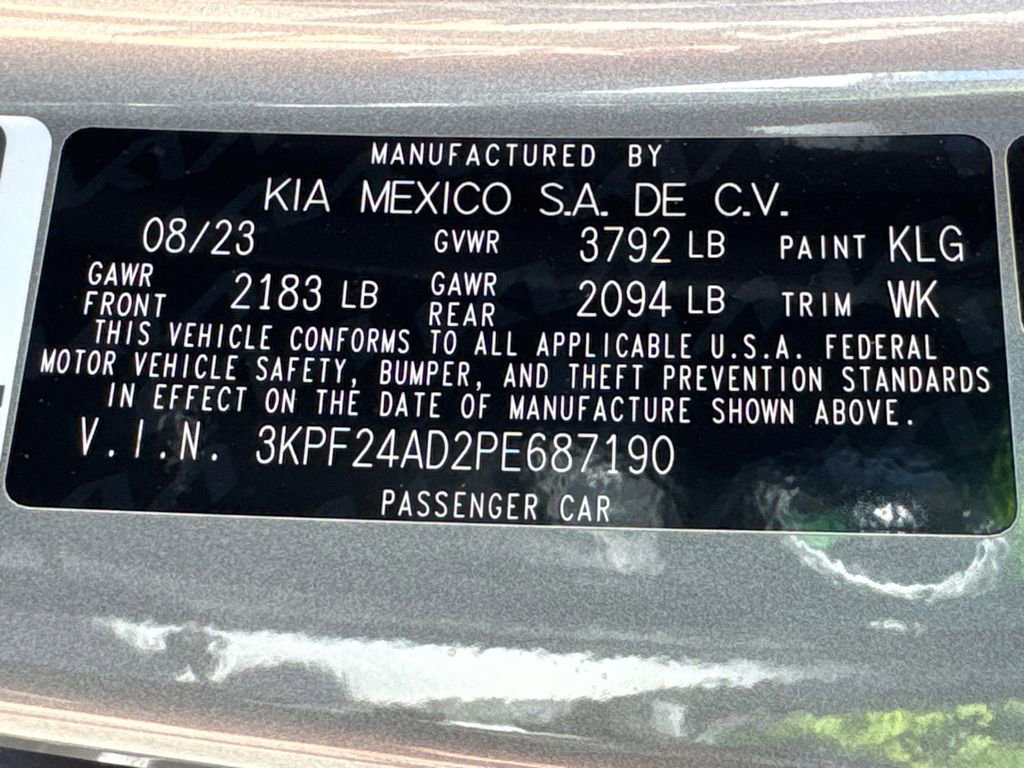 Used 2023 Kia Forte LXS w/ LXS Technology Package FWD image 31