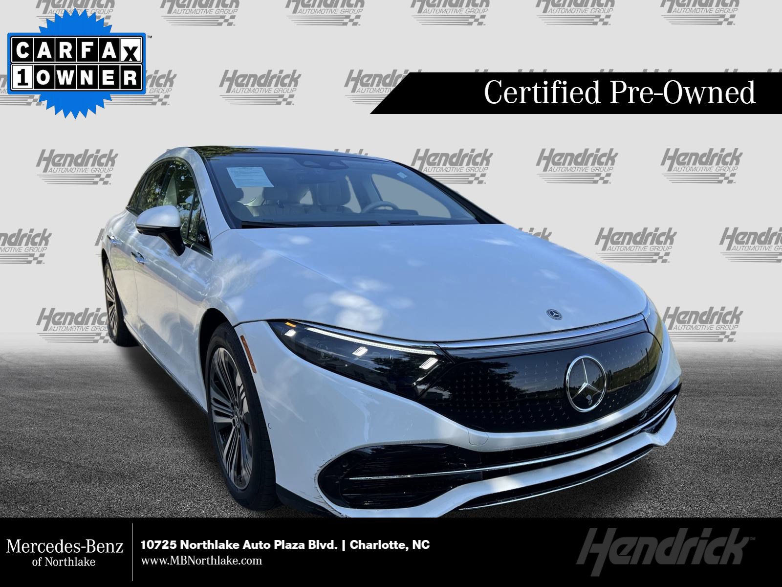 Certified 2022 Mercedes-Benz EQS 450+ Sedan
