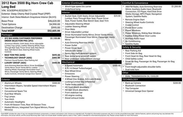 Used 2012 RAM 3500 Big Horn image 6