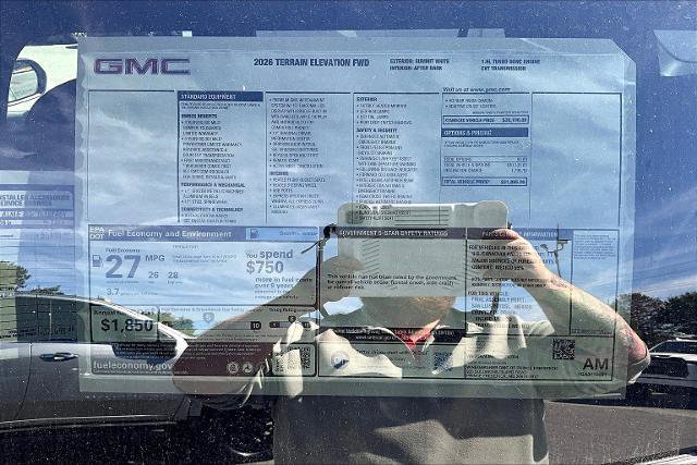 New 2026 GMC Terrain Elevation image 14