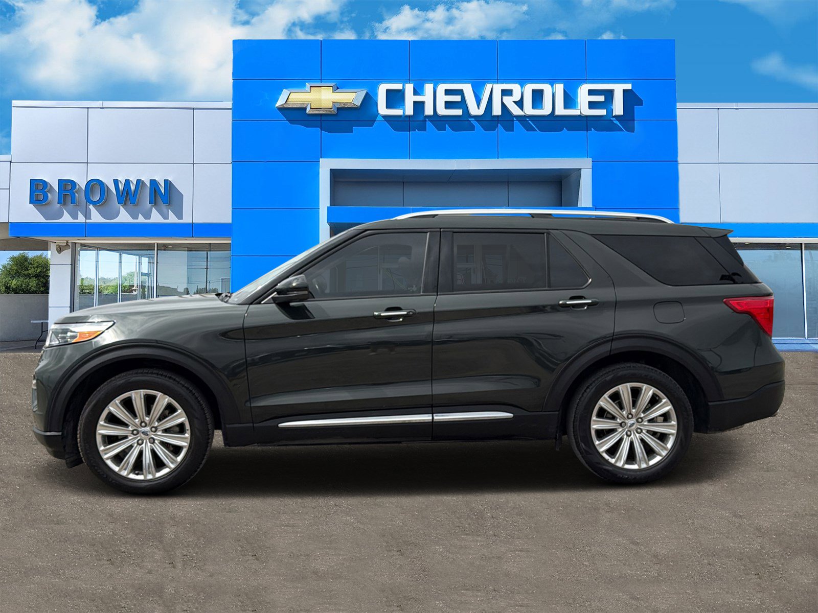 Used 2023 Ford Explorer Limited w/ Limited Technology Package RWD image 4