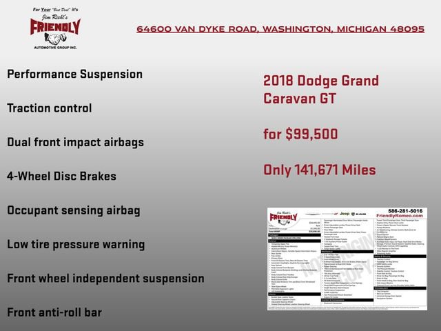 Used 2018 Dodge Grand Caravan GT image 5