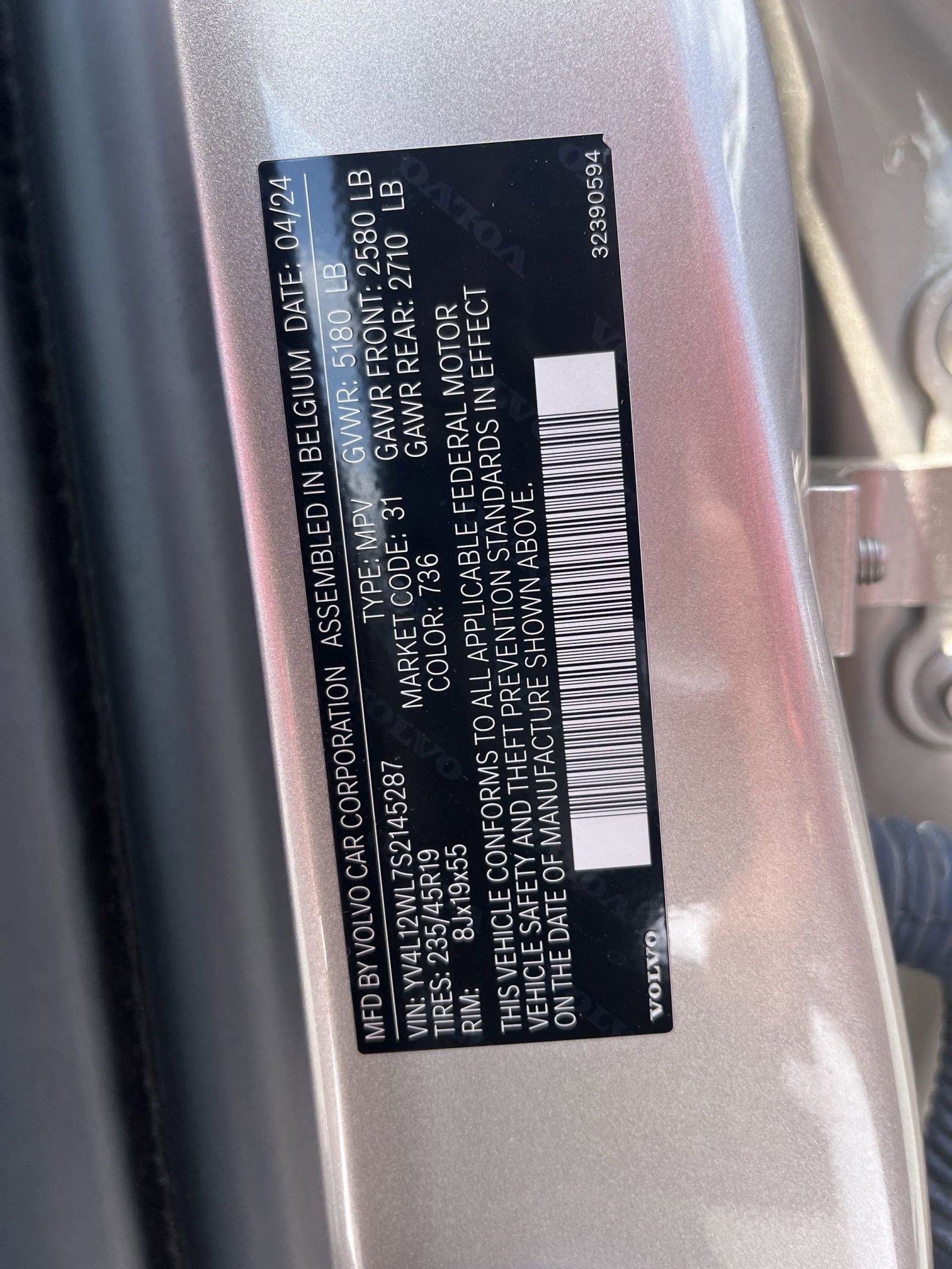 Certified 2025 Volvo V60 B5 Cross Country Ultra image 21