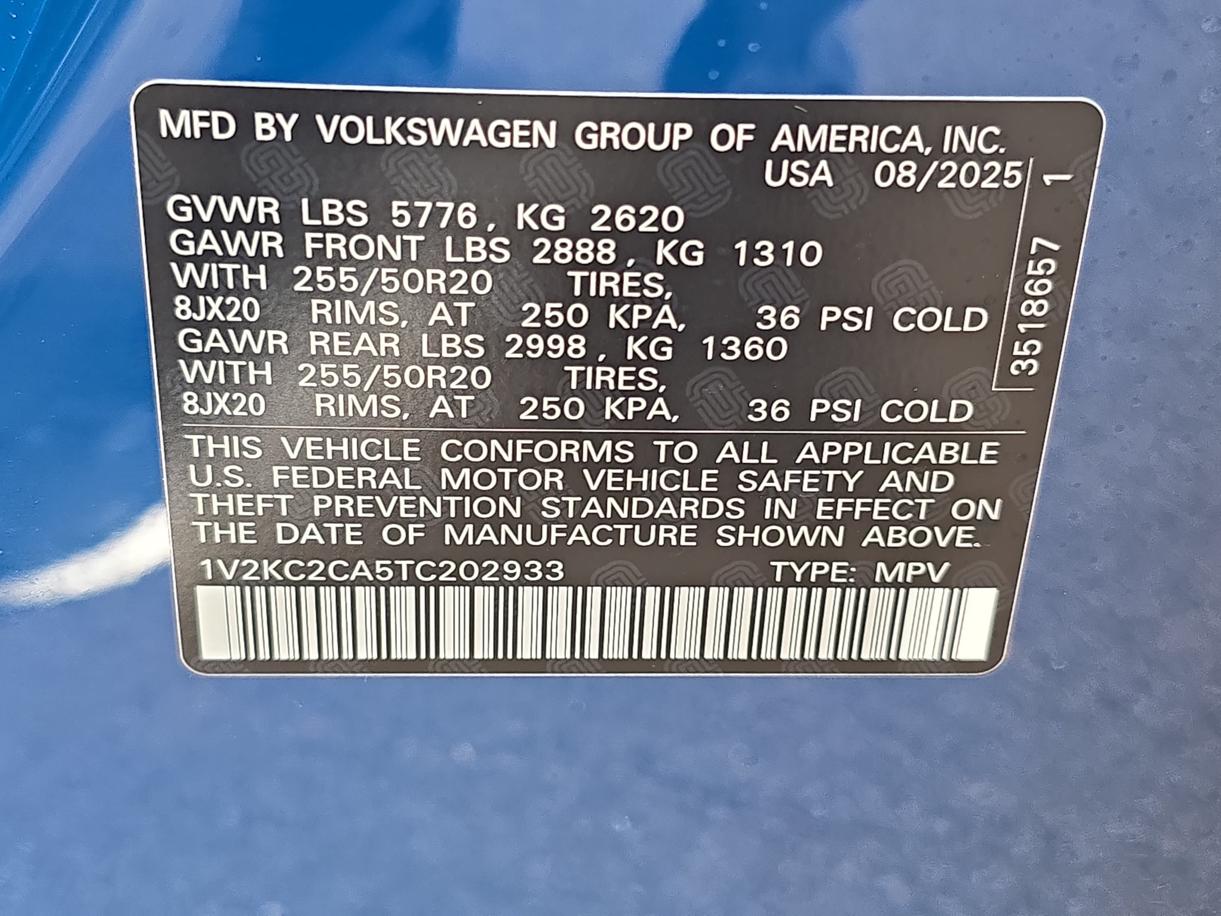 New 2026 Volkswagen Atlas Cross Sport SE AWD/4WD image 36