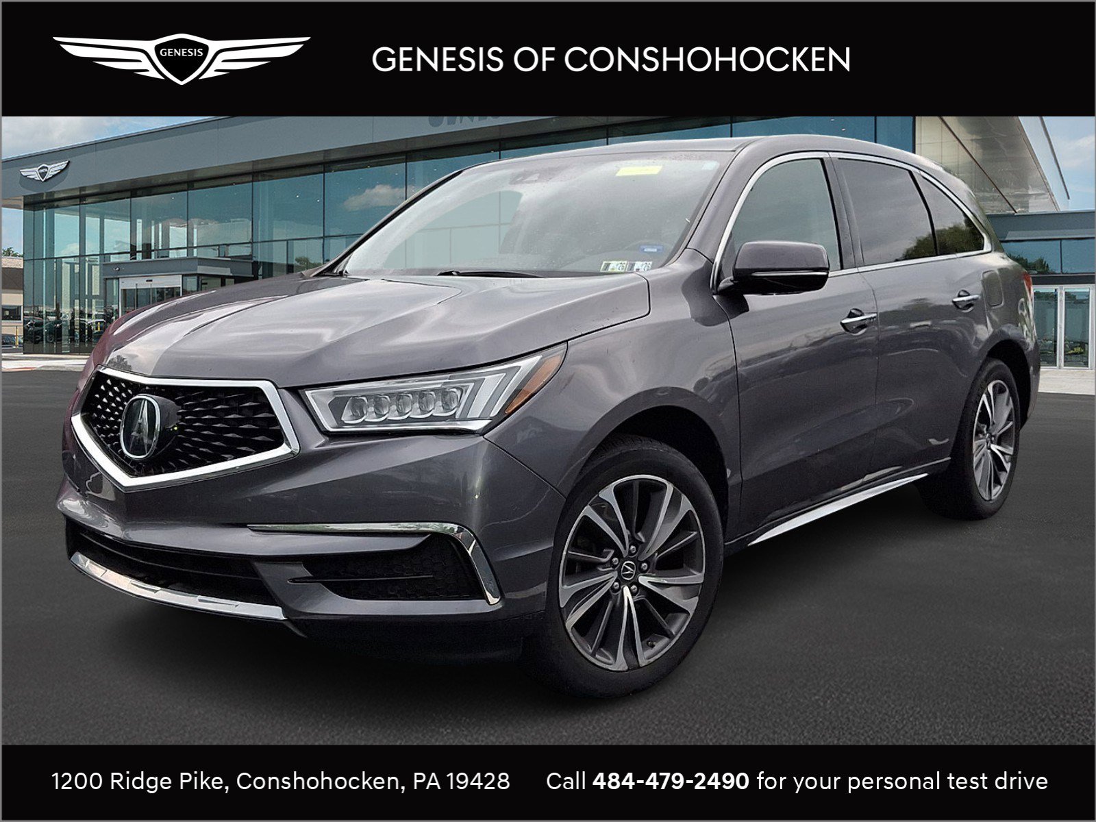 Used 2019 Acura MDX SH-AWD w/ Technology Package image 1