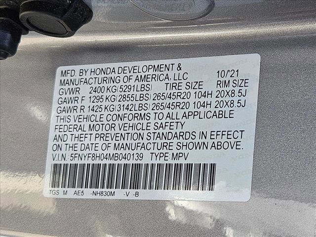 Used 2021 Honda Passport Elite image 23