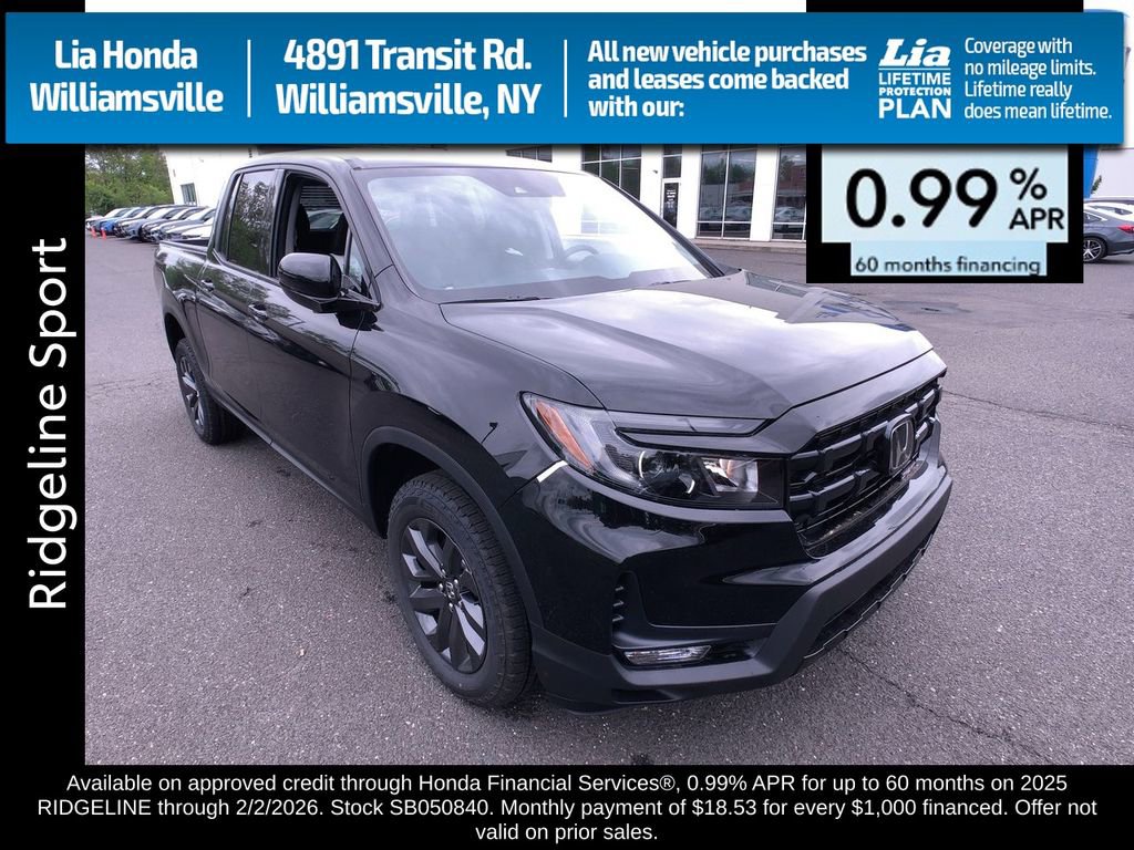 New 2025 Honda Ridgeline Sport image 1