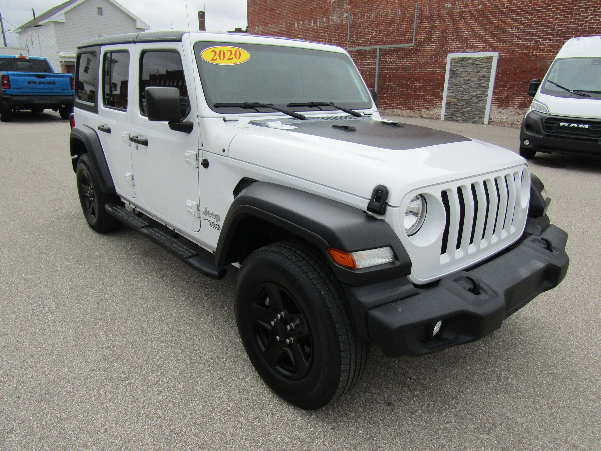 Used 2020 Jeep Wrangler Unlimited Sport S AWD/4WD image 1