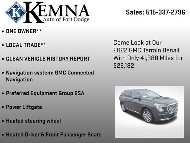 Used 2022 GMC Terrain Denali image 7
