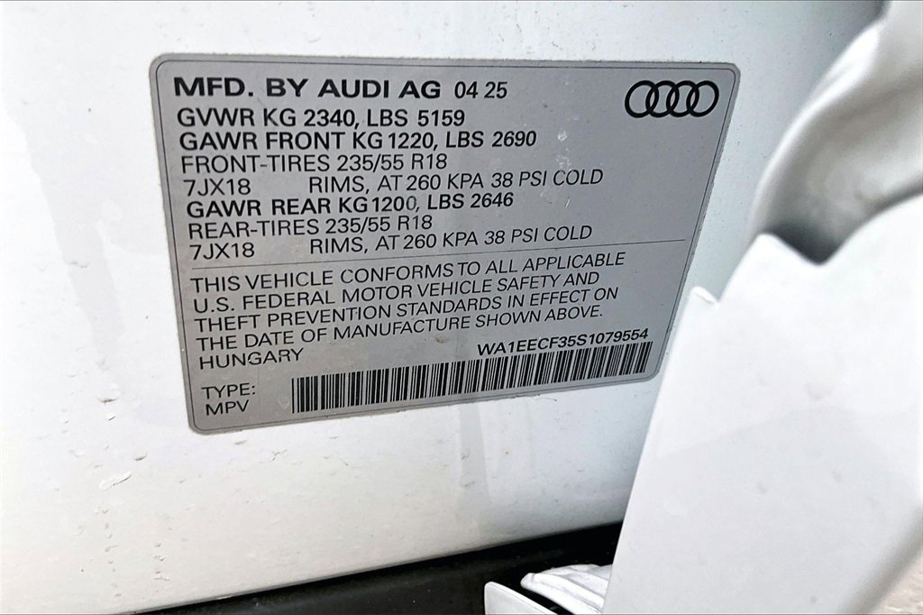 Used 2025 Audi Q3 2.0T Premium Plus w/ Premium Plus Package image 19