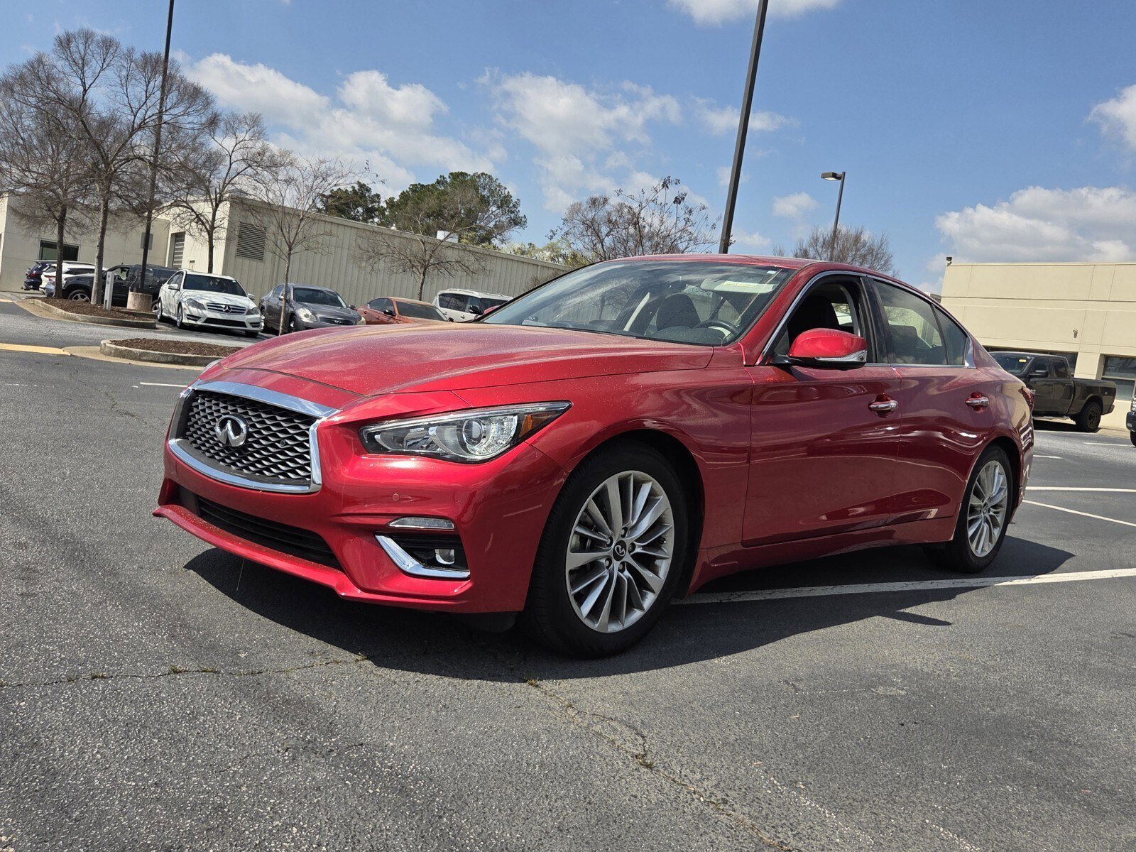 Used 2023 INFINITI Q50 Luxe w/ Cargo Package image 1