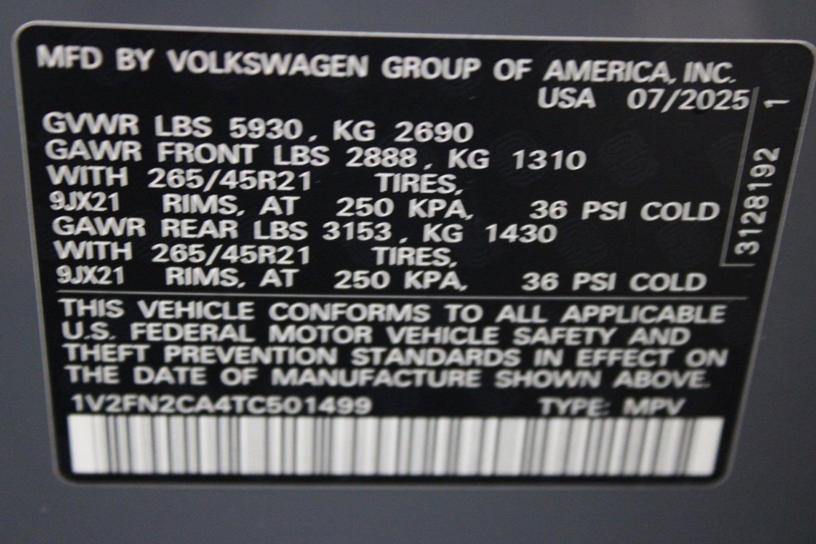 New 2026 Volkswagen Atlas SEL Premium R-Line image 20