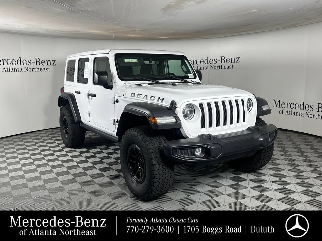 Used 2022 Jeep Wrangler Unlimited Sport w/ Xtreme Recon 35" Tire Package AWD/4WD image 1