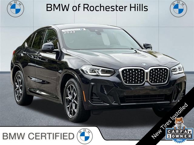 Certified 2023 BMW X4 xDrive30i w/ M Sport Package