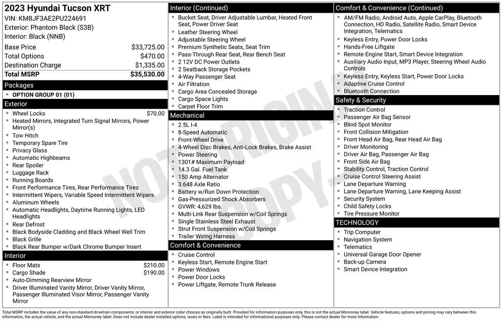 Used 2023 Hyundai Tucson XRT image 6