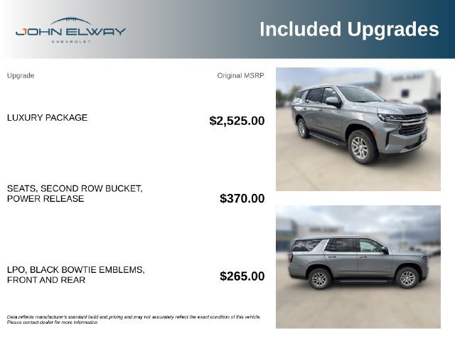 Used 2023 Chevrolet Tahoe LT w/ Luxury Package AWD/4WD image 7