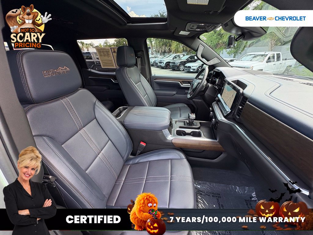 Used 2025 Chevrolet Silverado 1500 High Country w/ Technology Package AWD/4WD image 25