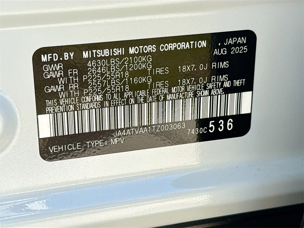 New 2026 Mitsubishi Eclipse Cross LE image 32