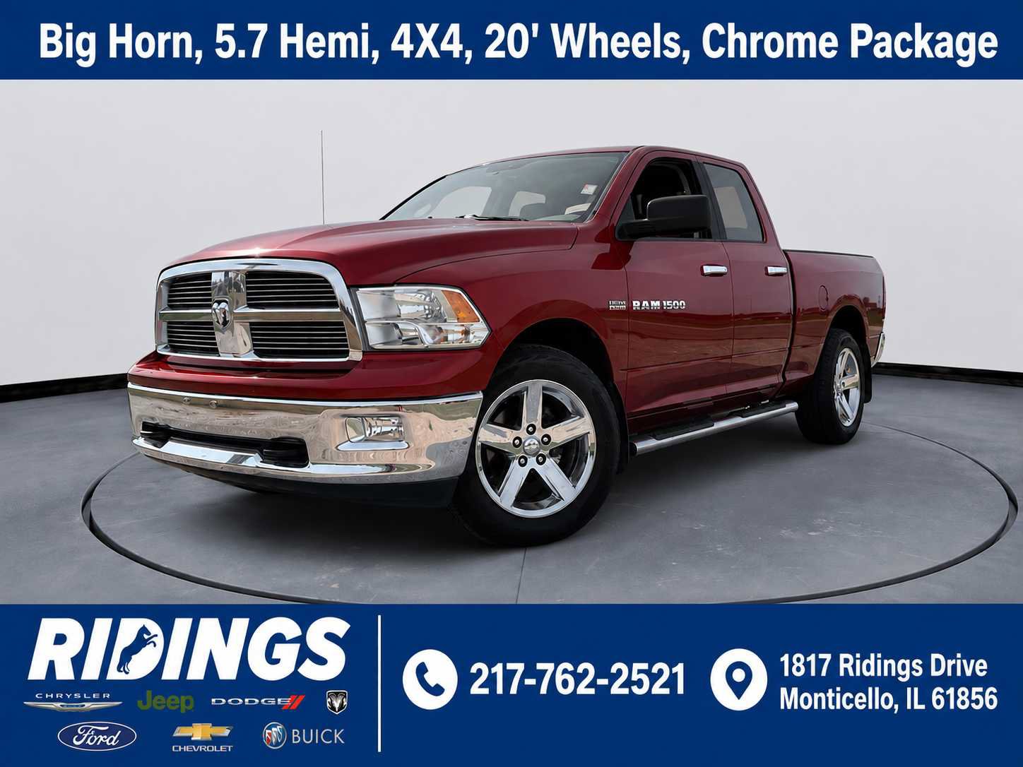 Used 2012 RAM 1500 Big Horn AWD/4WD image 1
