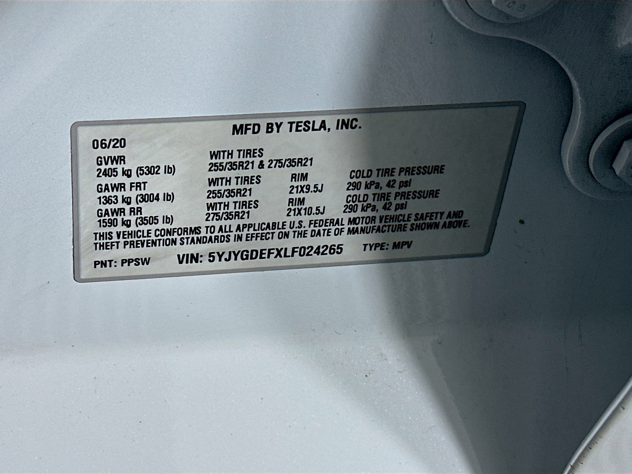 Used 2020 Tesla Model Y Performance image 12