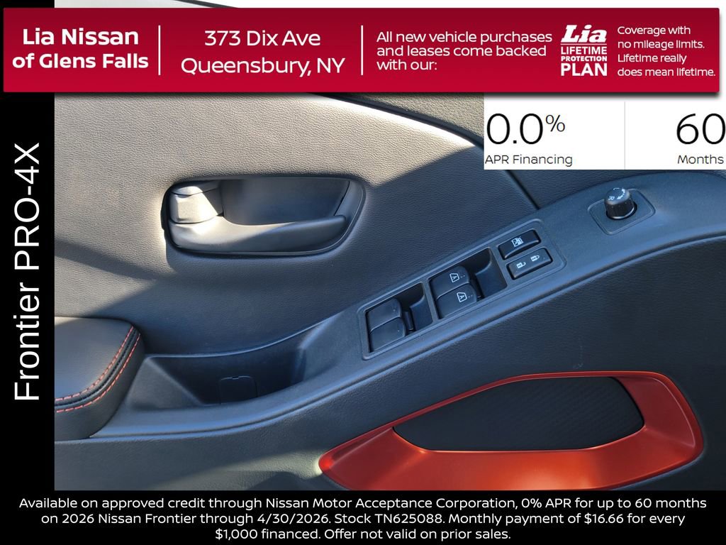 New 2026 Nissan Frontier PRO-4X w/ Pro Premium Package image 14