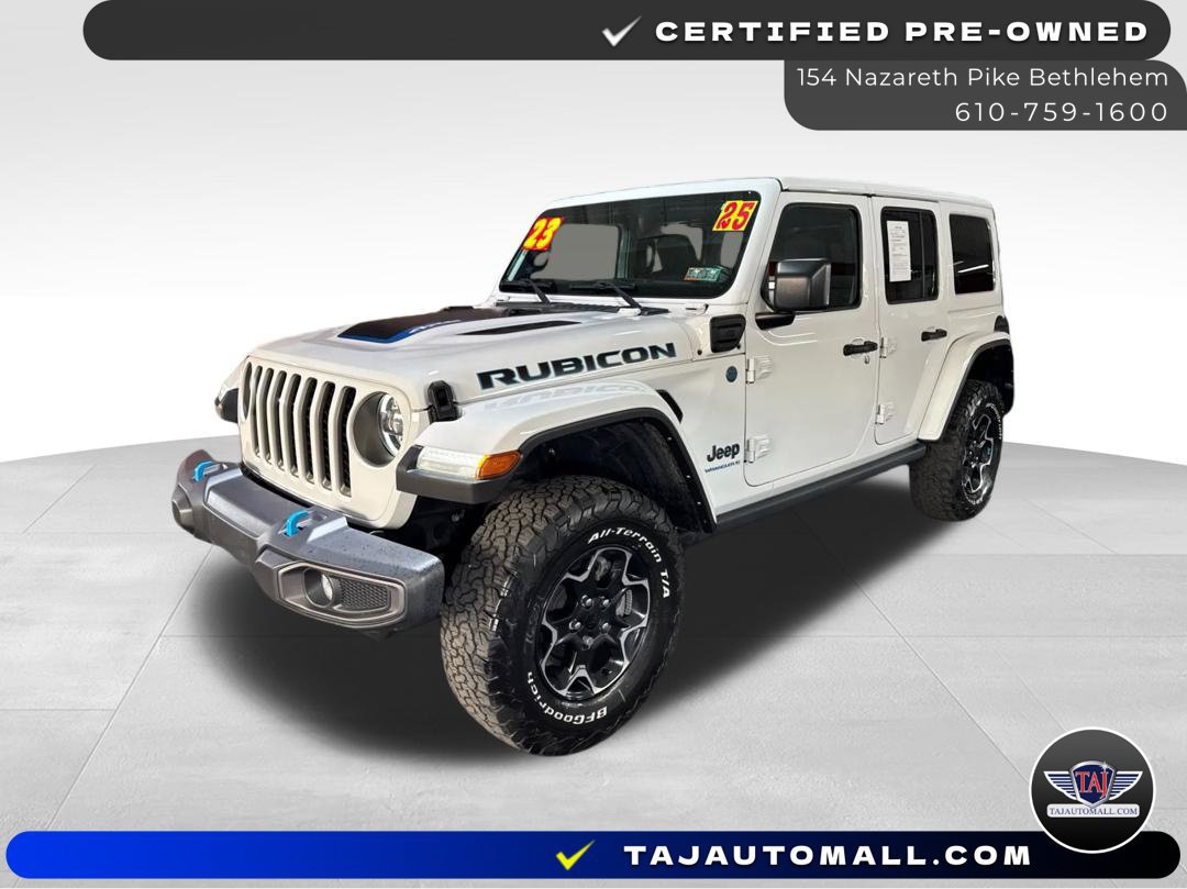 Used 2023 Jeep Wrangler Unlimited Rubicon 4xe w/ Cold Weather Group