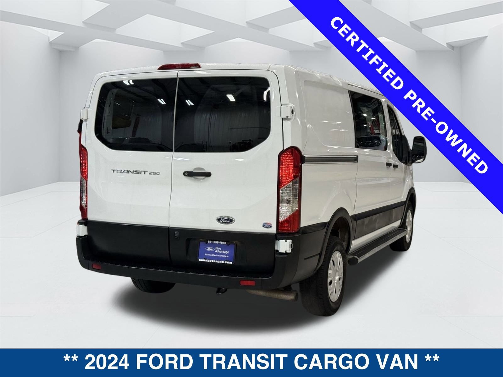 Certified 2024 Ford Transit 250 Low Roof w/ Exterior Upgrade Package image 4