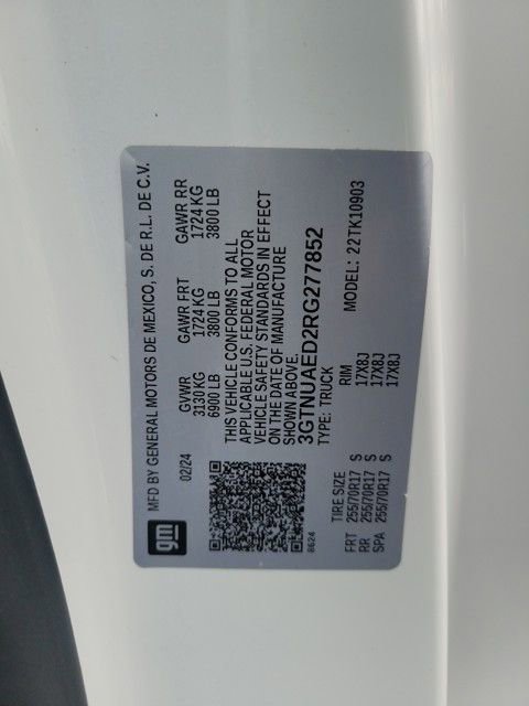 Used 2024 GMC Sierra 1500 Pro w/ Pro Value Package image 33