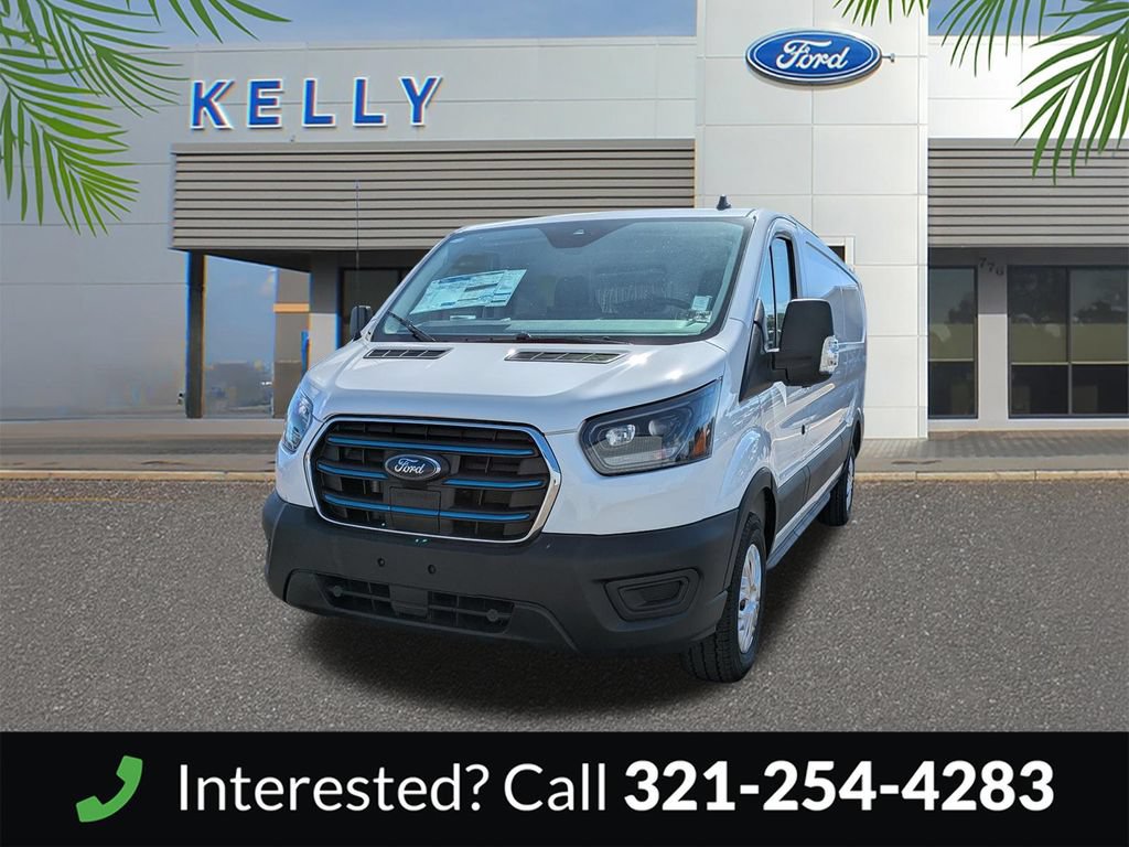 New 2025 Ford E-Transit Low Roof w/ Electrician Trade Package RWD image 1
