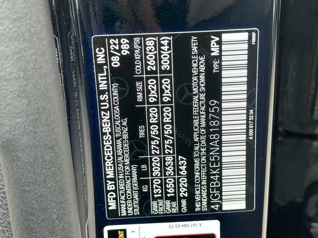 Used 2022 Mercedes-Benz GLE 350 4MATIC image 27