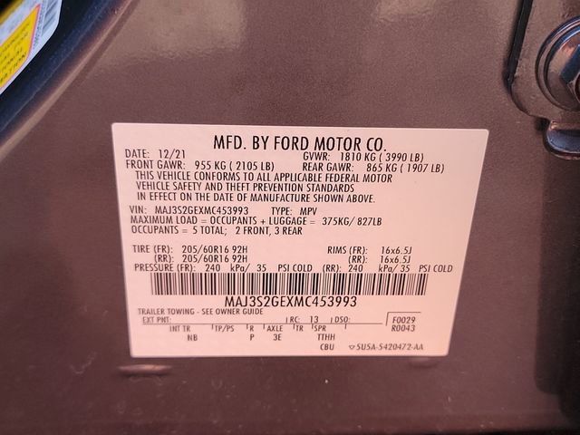 Used 2021 Ford EcoSport SE image 32