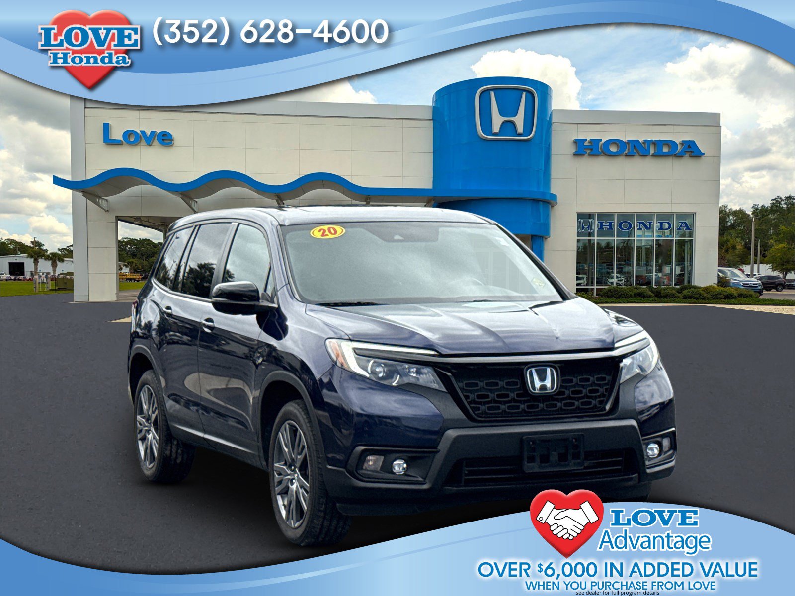 Certified 2020 Honda Passport EX-L