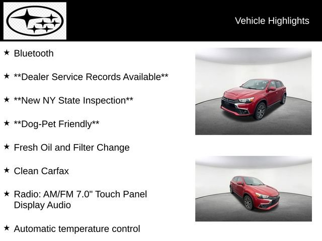 Used 2019 Mitsubishi Outlander Sport ES image 10