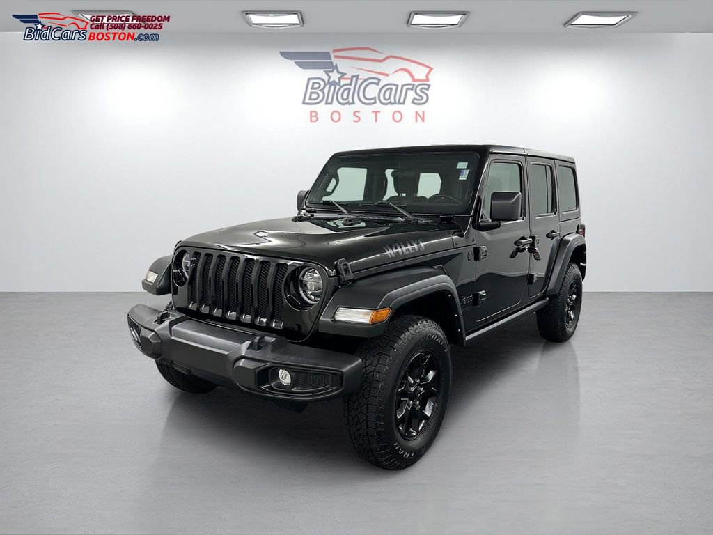 Used 2022 Jeep Wrangler Unlimited Sport image 1