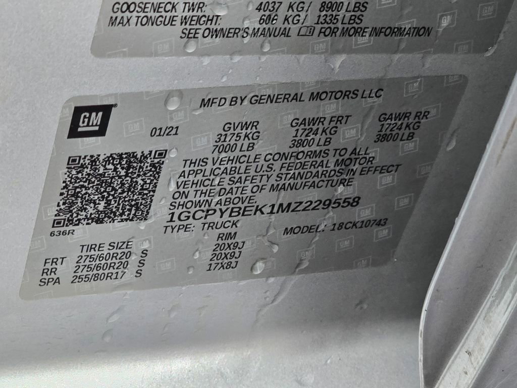 Certified 2021 Chevrolet Silverado 1500 Custom image 63