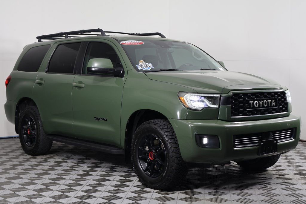 Used 2020 Toyota Sequoia TRD Pro w/ Carpet Mat Package (TMS) AWD/4WD image 3