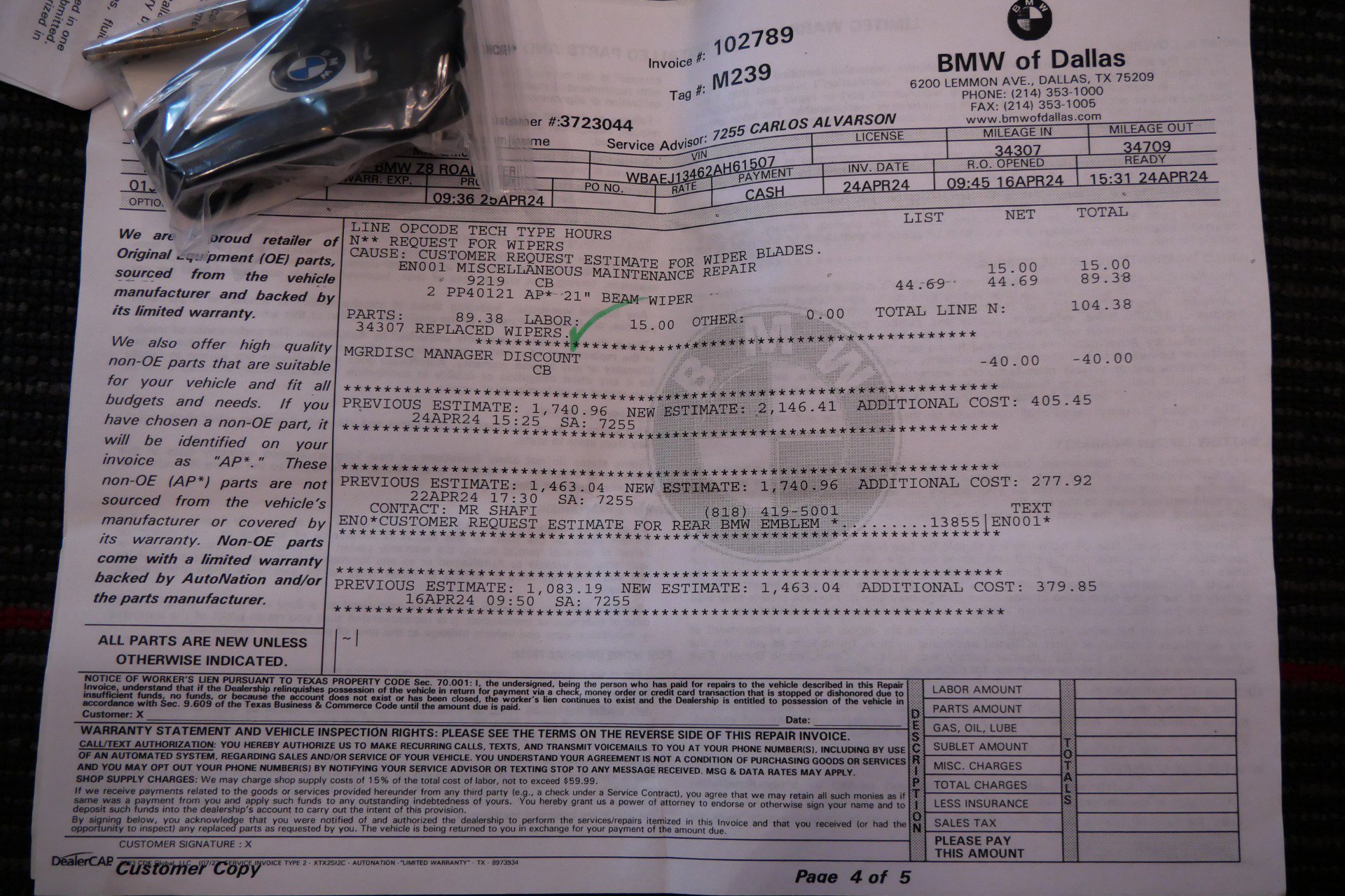 Used 2002 BMW Z8 RWD image 60