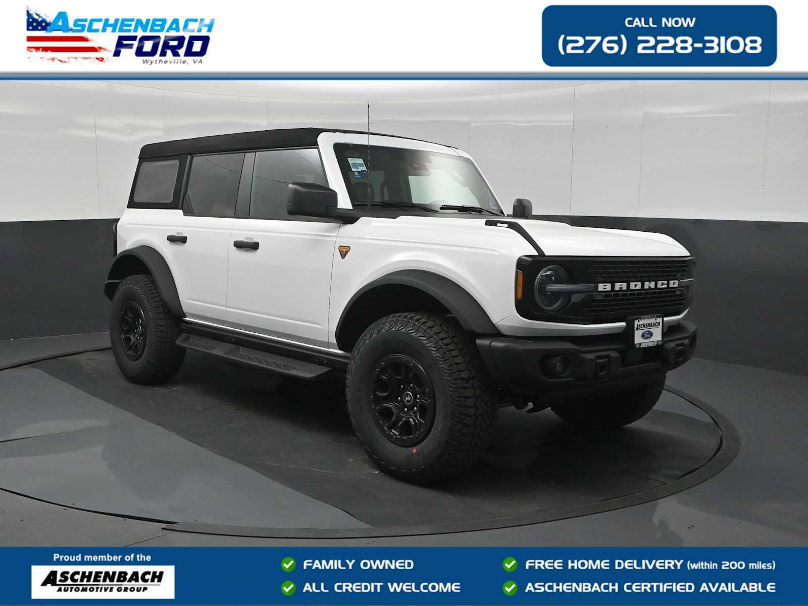 New 2026 Ford Bronco Badlands w/ Sasquatch Package