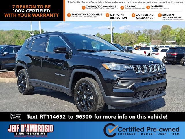 Certified 2024 Jeep Compass Latitude AWD/4WD image 1