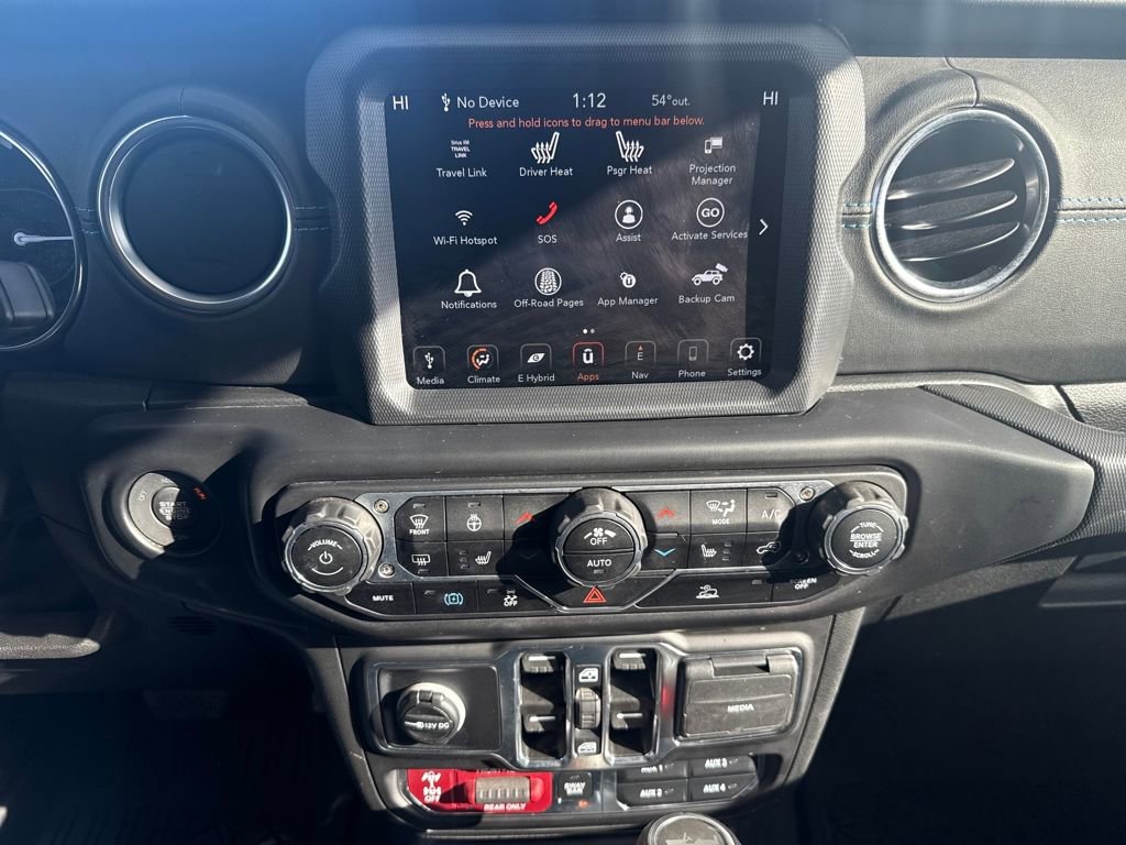 Used 2023 Jeep Wrangler Unlimited Rubicon 4xe w/ Cold Weather Group image 19