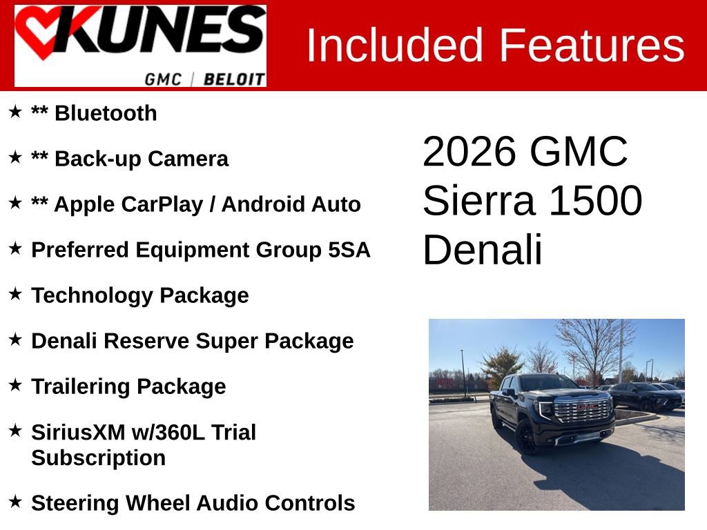 New 2026 GMC Sierra 1500 Denali image 2