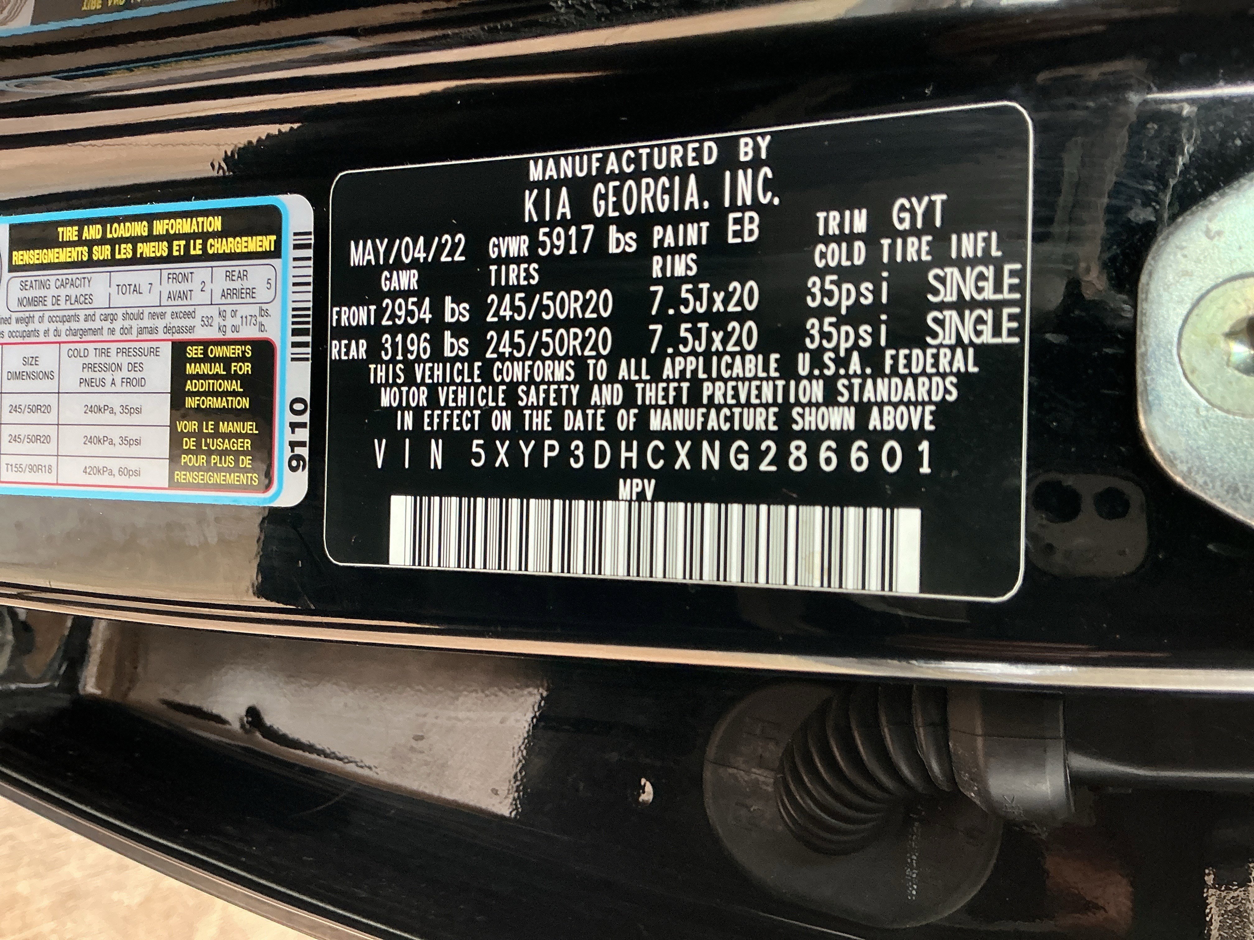 Used 2022 Kia Telluride EX w/ EX Premium Package image 25