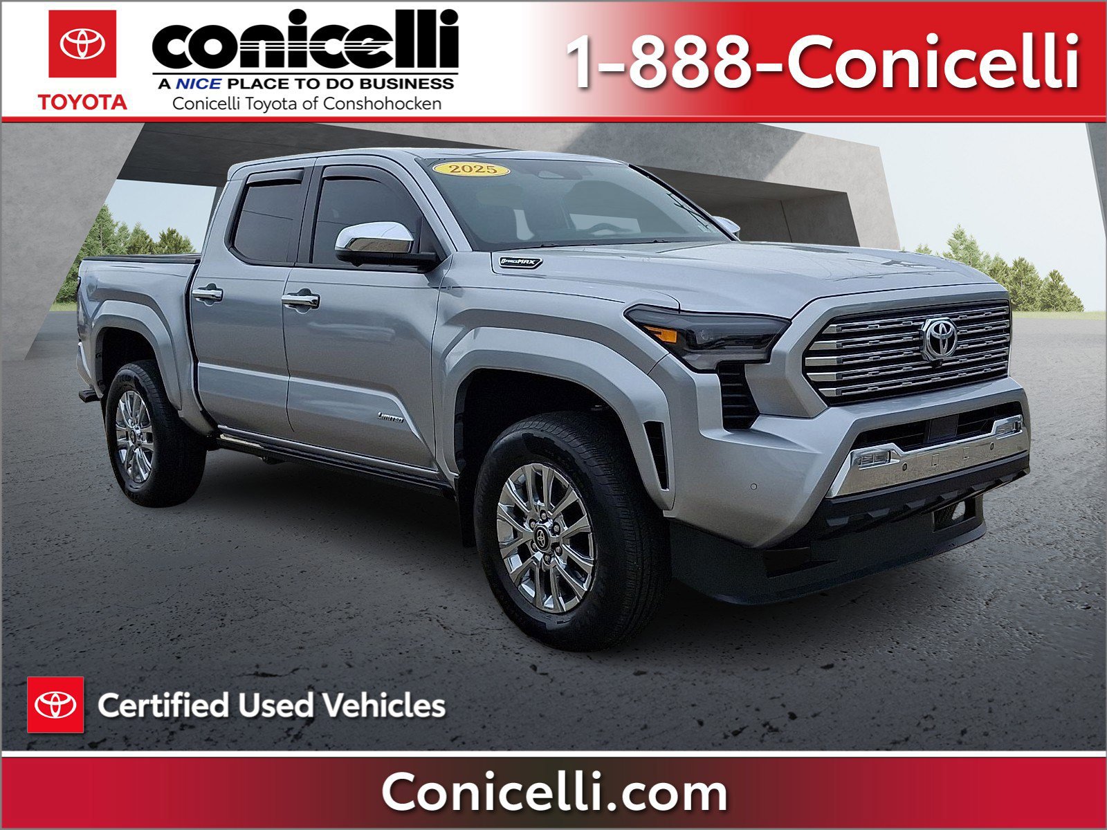 Certified 2025 Toyota Tacoma Limited AWD/4WD image 1