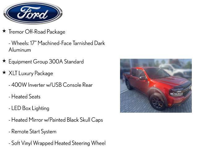 Certified 2024 Ford Maverick Tremor w/ Tremor Off-Road Package AWD/4WD image 8