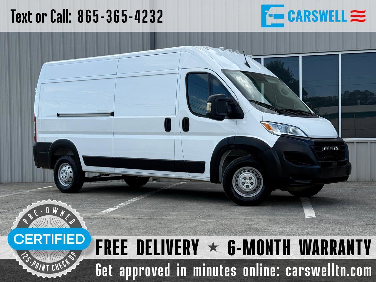 Used 2023 RAM ProMaster 2500