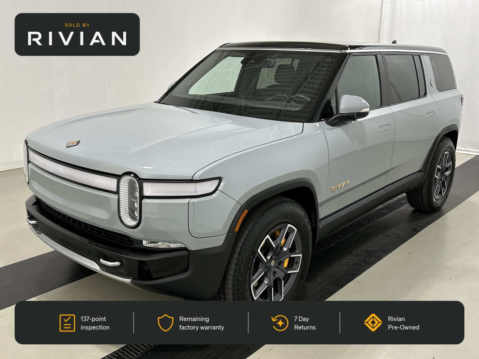 Used 2023 Rivian R1S Adventure Quad AWD/4WD image 1