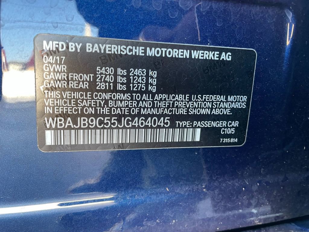 Used 2018 BMW M550i xDrive image 33