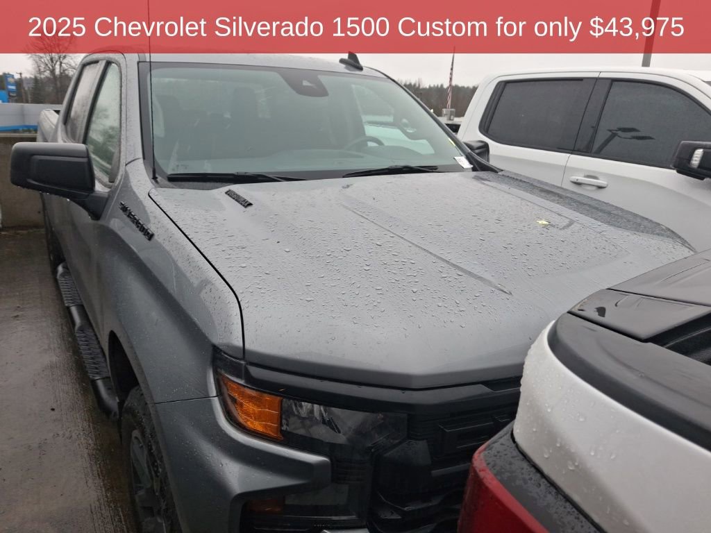 Used 2025 Chevrolet Silverado 1500 Custom w/ Turbomax Blackout Package video 3