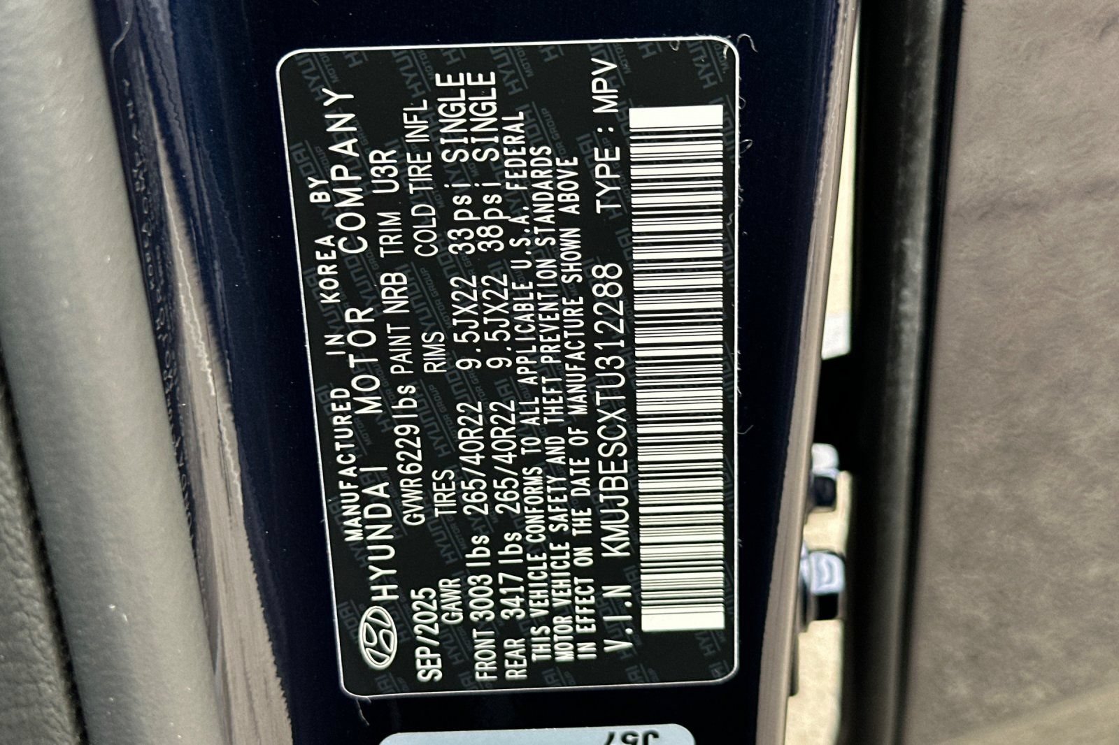 Used 2026 Genesis GV80 3.5T e-SC AWD/4WD image 39