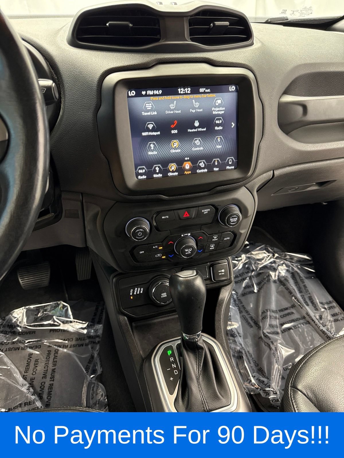 Used 2019 Jeep Renegade Limited w/ Quick Order Package 22P AWD/4WD image 16